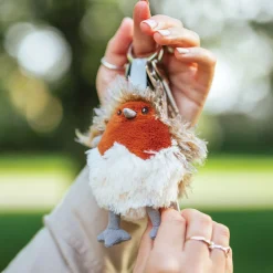 Wrendale Designs 'Adele'  Plush Character Keyring- Plush & Felt Animals