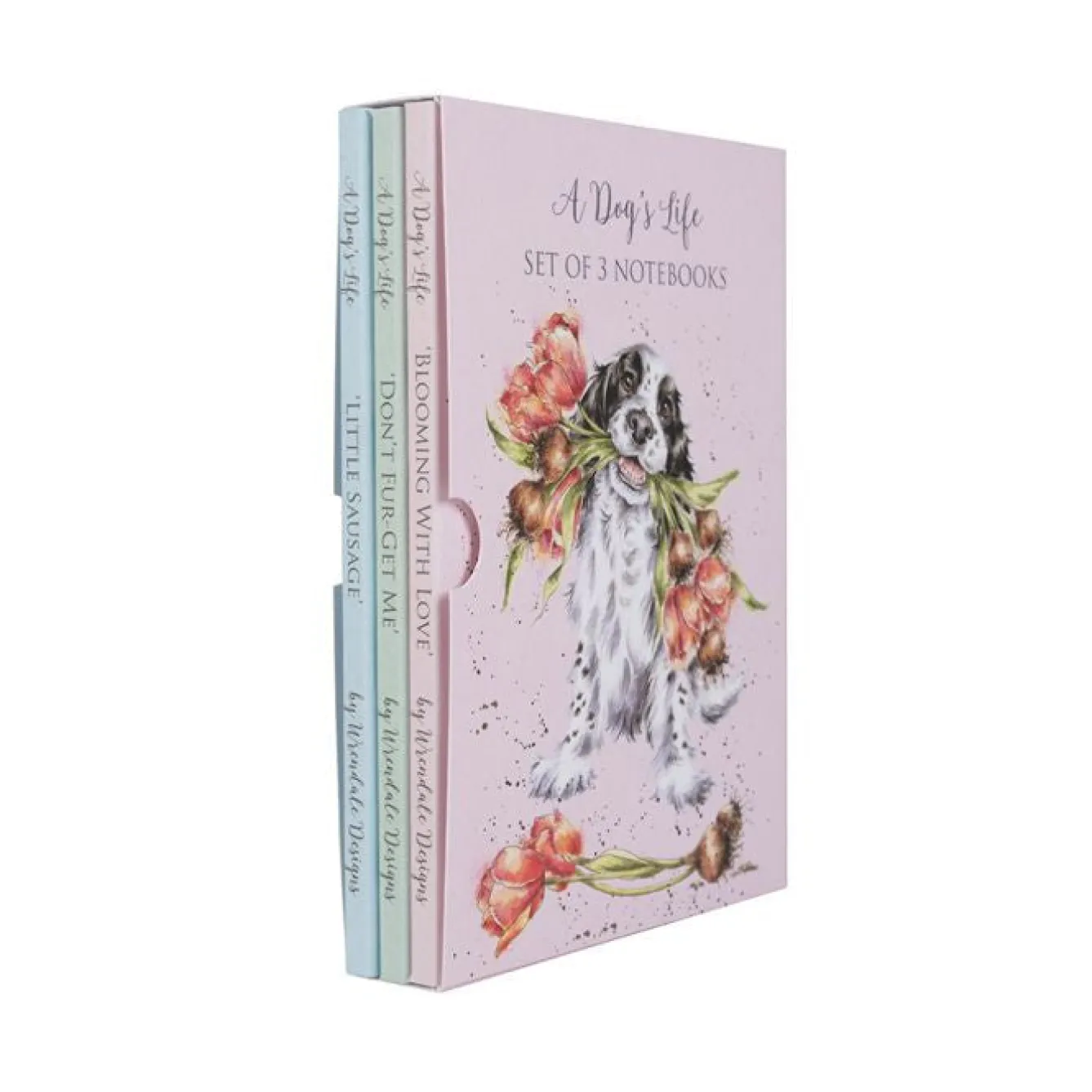Wrendale Designs A Dog's Life - Set of 3 Notebooks- Stationery|Pets