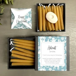 Cotton & Grey Advent Candles - Reindeer- Christmas|Advent