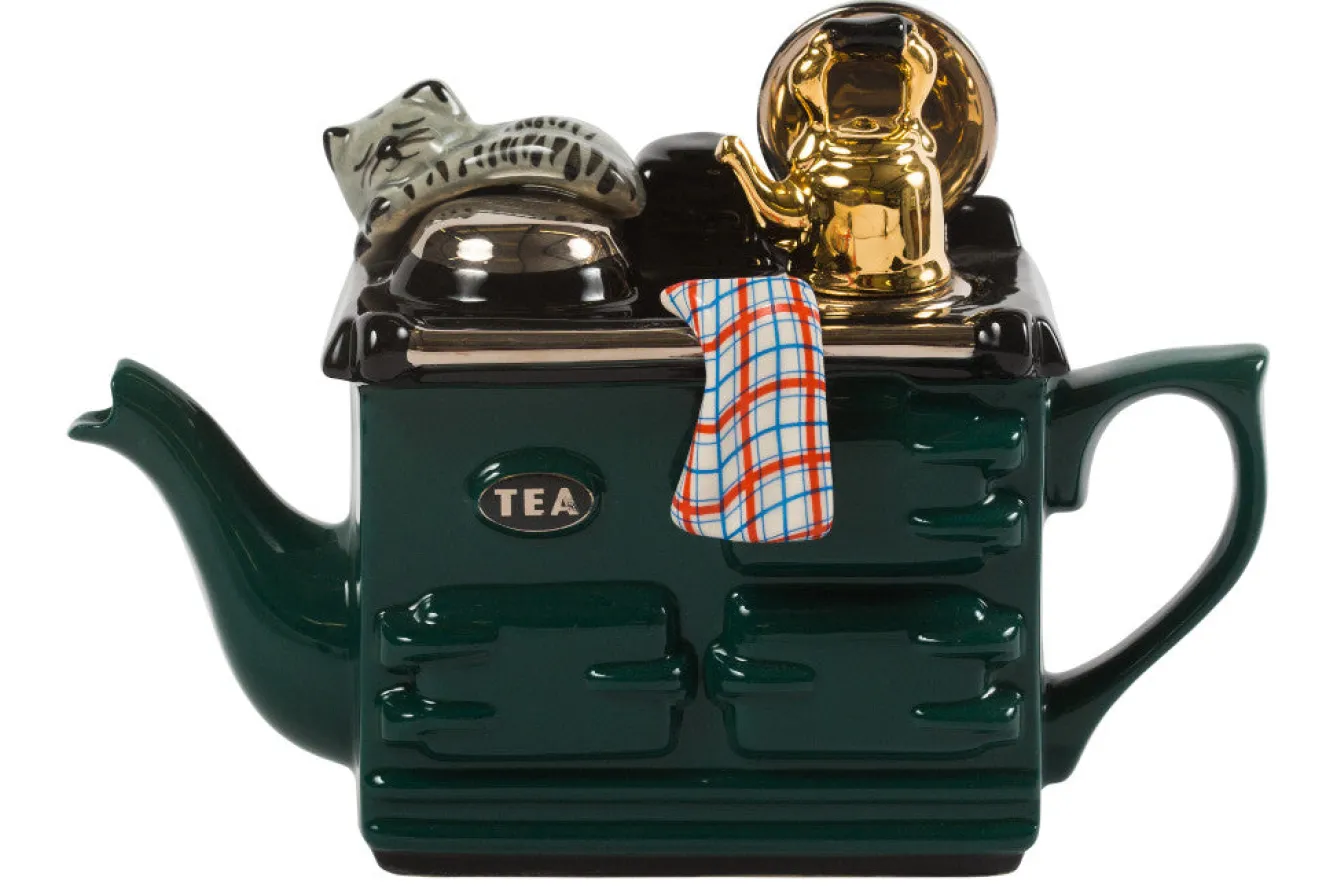Ceramic Inspirations Aga One Cup Teapot - Green- Tea|Teapots