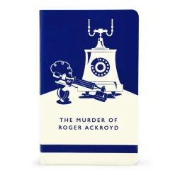Half Moon Bay Agatha Christie "The Murder of Roger Ackroyd" Pocket Notebook- Stationery