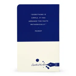 Half Moon Bay Agatha Christie "The Murder of Roger Ackroyd" Pocket Notebook- Stationery