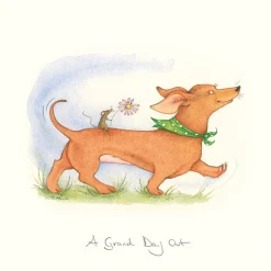 Moongazer Cards A Grand Day Out Greeting Card- Greeting Cards