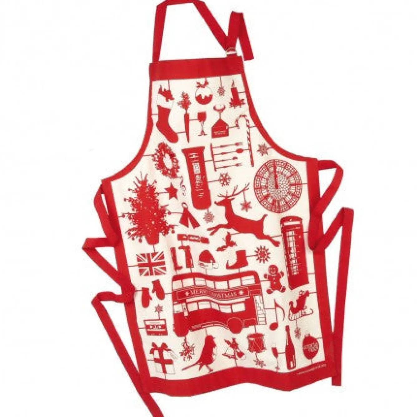 Victoria Eggs Airfix Christmas Apron - Red- Aprons