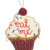 St. Nicolas Alice in Wonderland Cupcake Decoration- Christmas Decorations|Seasonal Decor