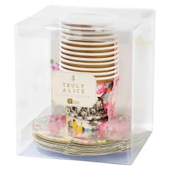 Talking Tables Alice in Wonderland Teacups & Saucer Set - 12 pack- Picnic|Tea