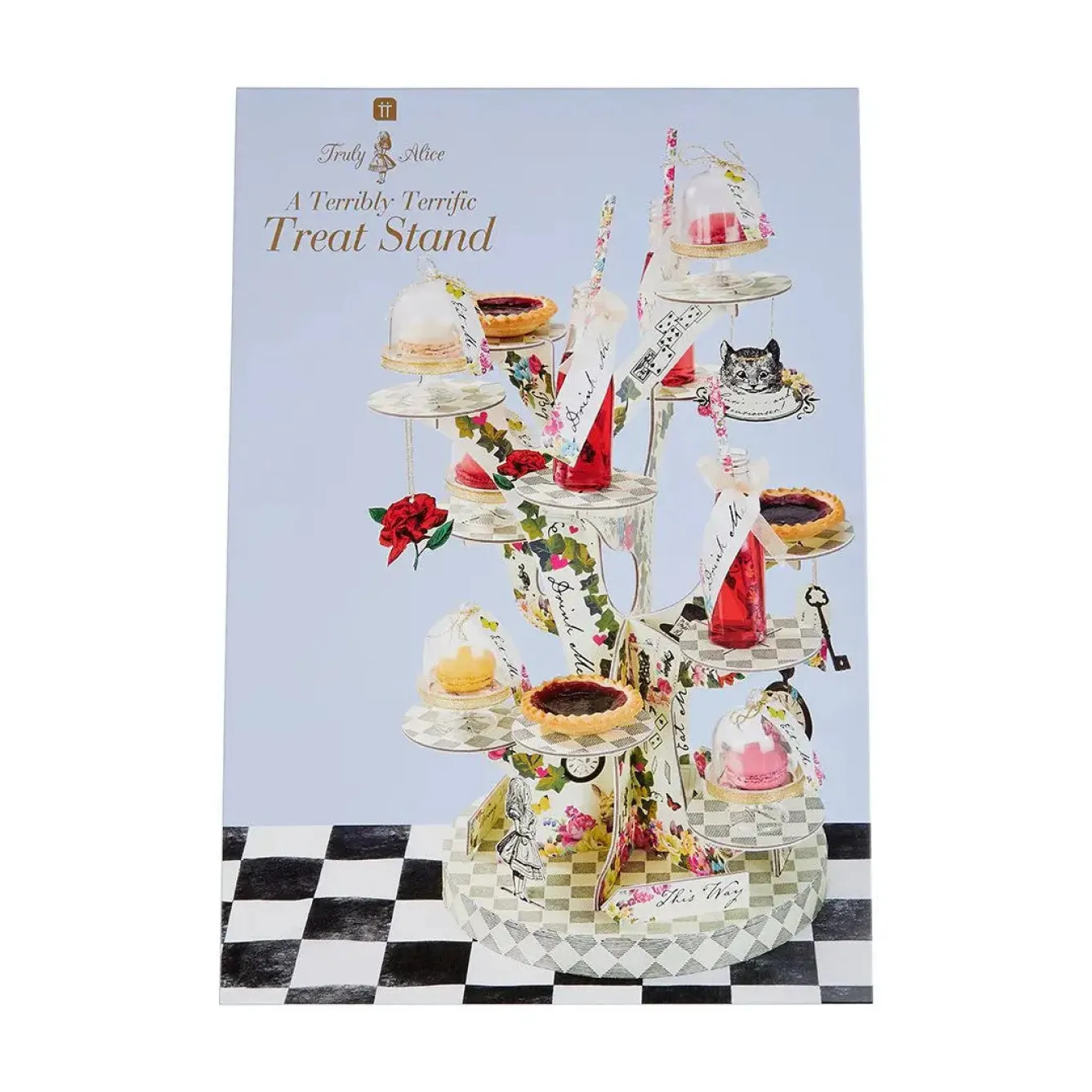 Talking Tables Alice in Wonderland Tree Shaped Cake Stand- Serving Plates & Boards