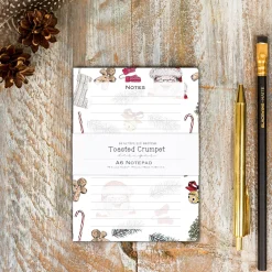 Toasted Crumpet All Things Jolly A6 Jotter Notepad- Christmas|Stationery