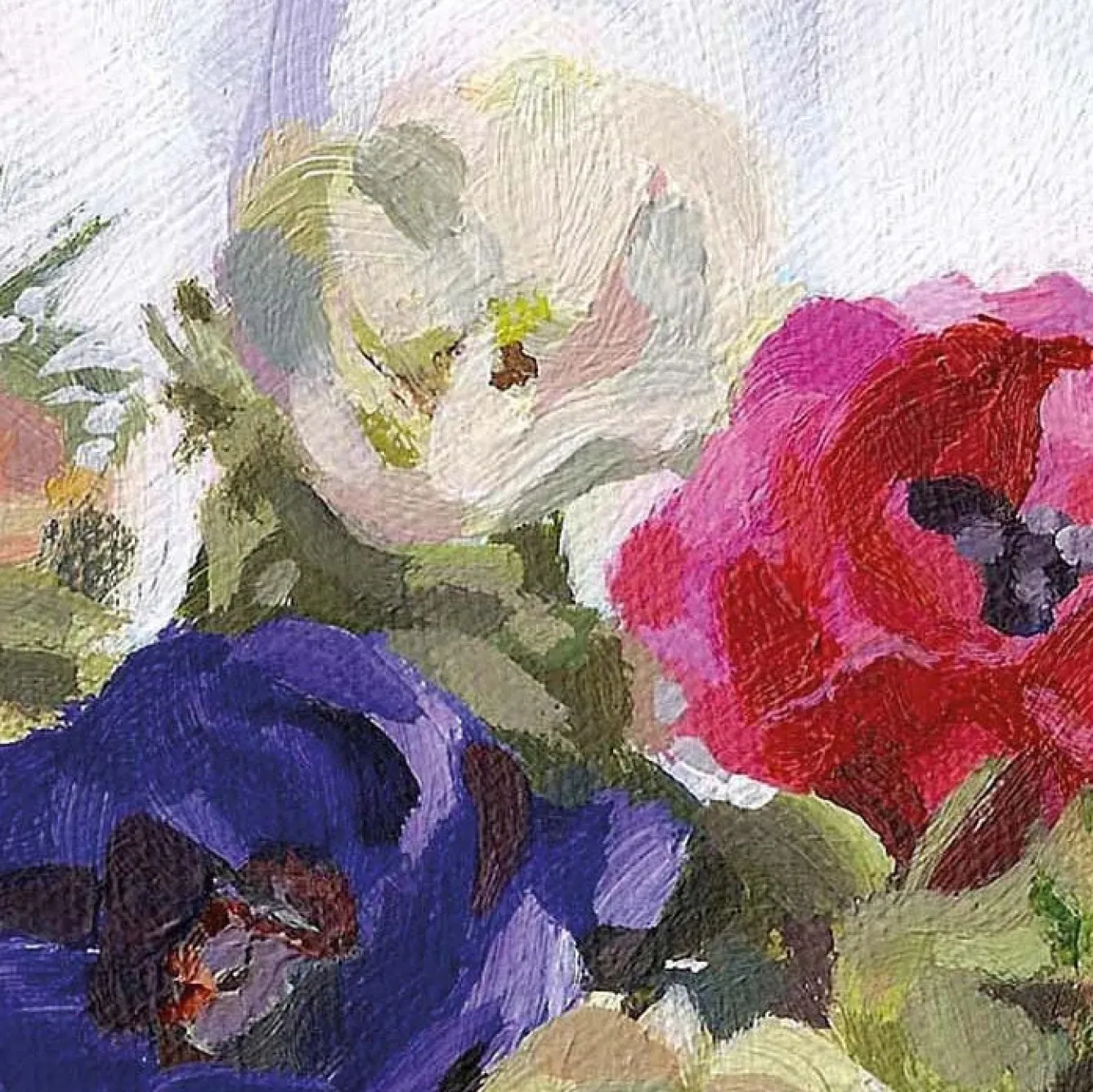 Paper Shed Design Anemones Greetings Card- Greeting Cards