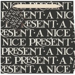 Emma Bridgewater A Nice Present Medium Gift Bag- Stationery