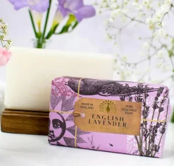 English Soap Company Anniversary English Lavender Soap- Soaps & Lotions