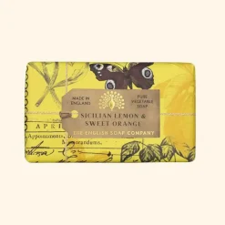 English Soap Company Anniversary Sicilian Lemon and Sweet Orange Soap- Soaps & Lotions
