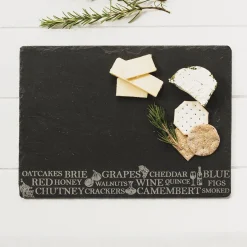 Selbrae Antipasti Slate Cheese Board- Serving Plates & Boards