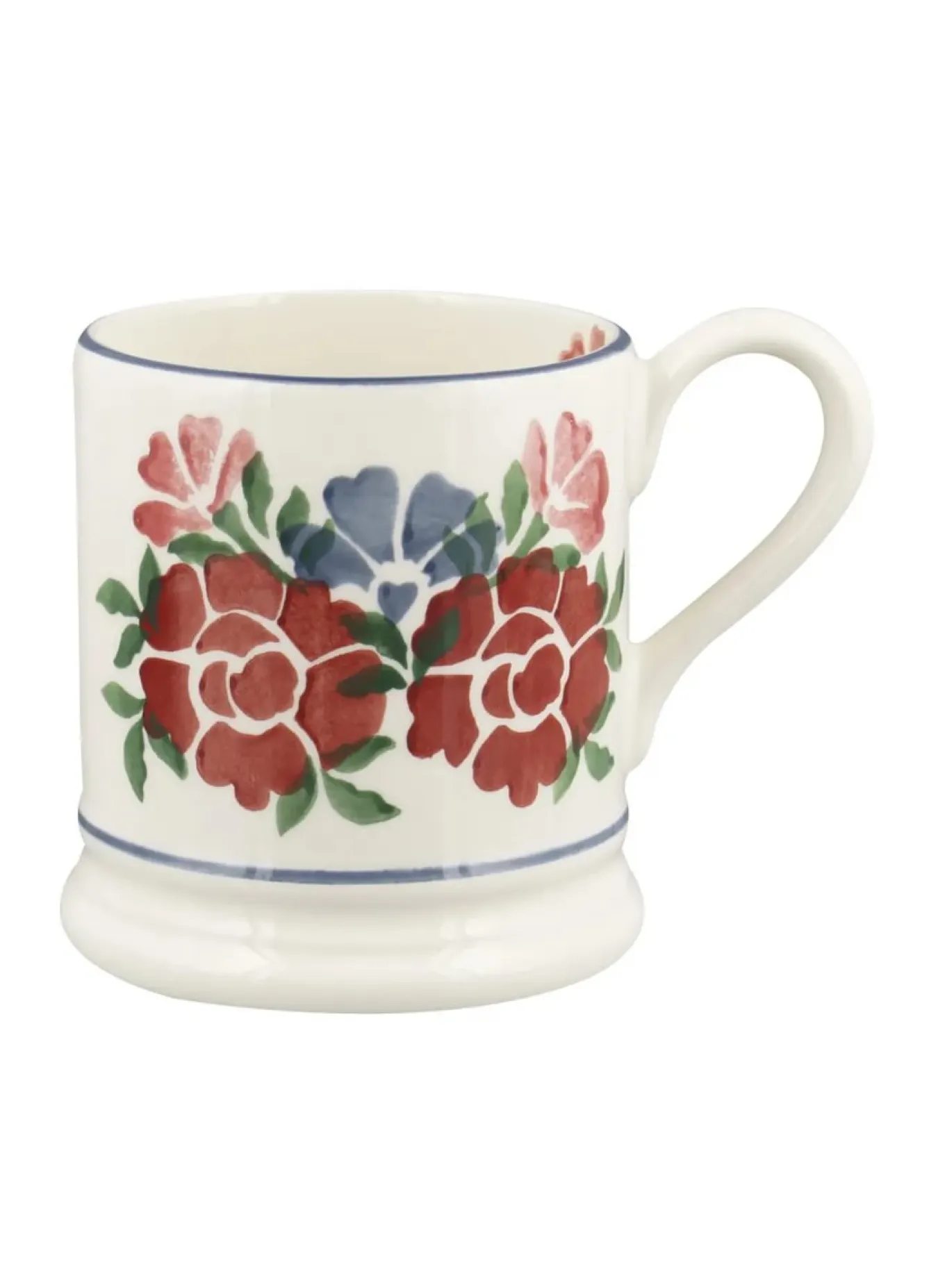 Emma Bridgewater Antique Roses 1/2 Pint Mug- Flowers & Garden