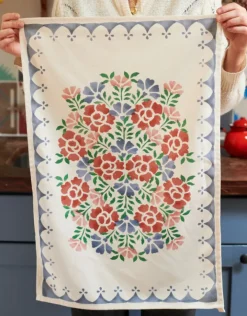 Emma Bridgewater Antique Roses Tea Towel- Tea|Tea Towels