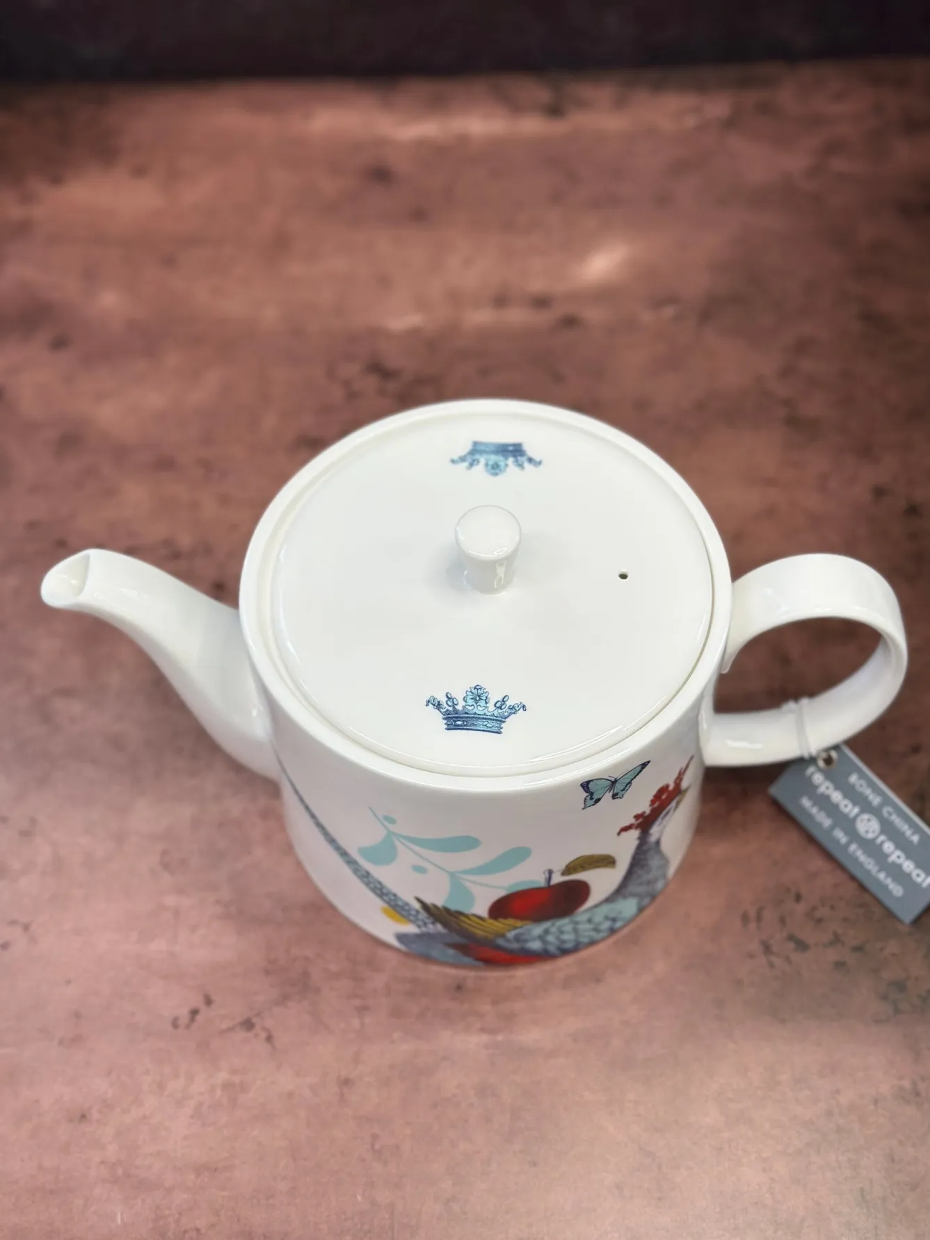 Repeat Repeat Arcadia Pheasant Teapot- Tea|Teapots