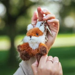 Wrendale Designs 'Autumn' Fox Plush Character Keyring- Plush & Felt Animals