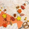 Hawthorn Handmade Autumn Garland Needle Felting Kit- Crafts|Children
