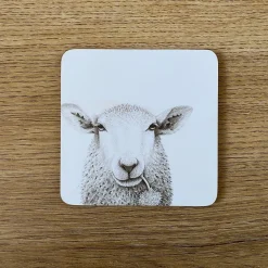 Katherine Sheard Designs Baaley the Sheep Coaster- Coasters