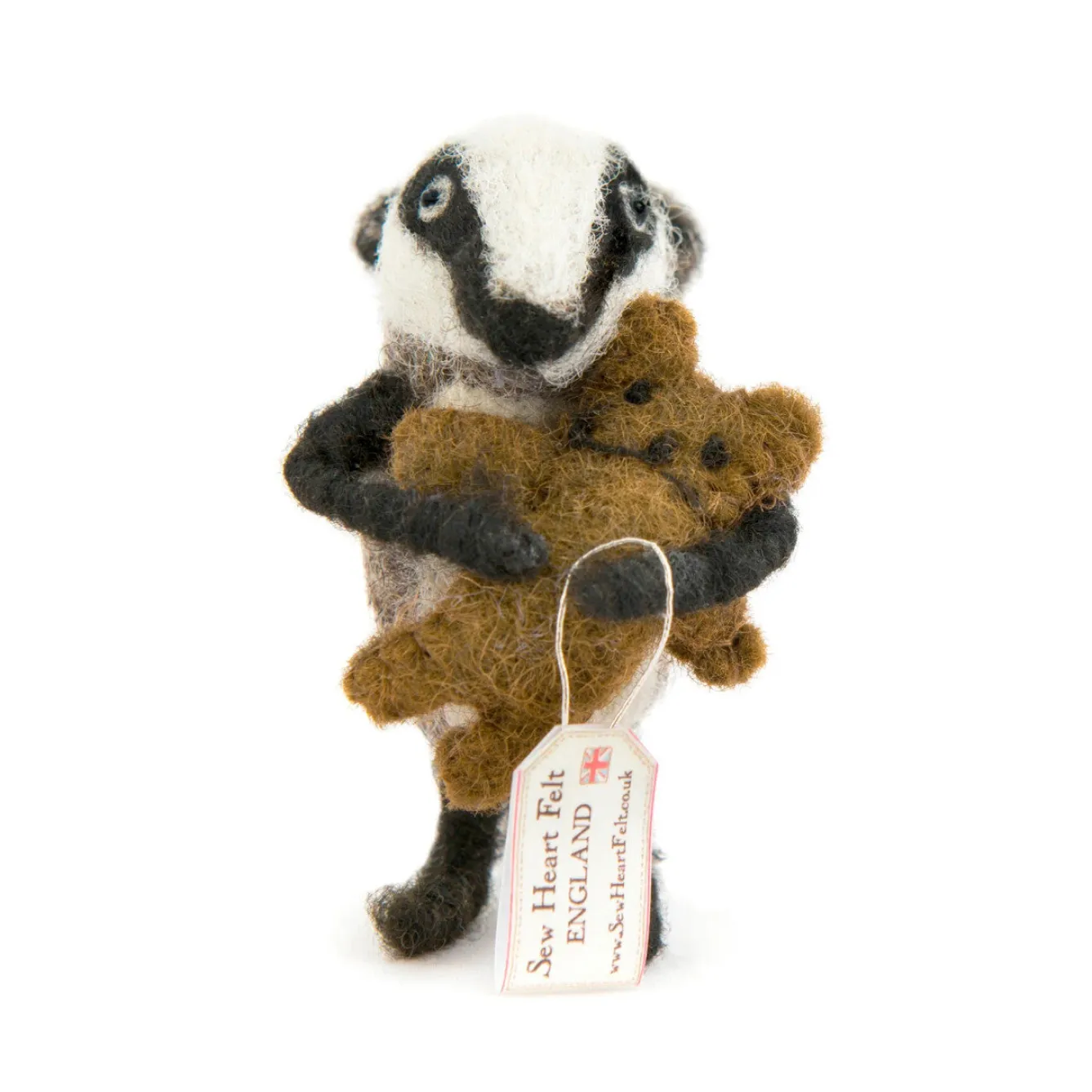 Sew Heart Felt Baby Badger with Bear- Children