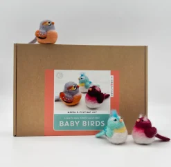 Bergin & Bath Baby Birds Needle Felting Kit- Crafts