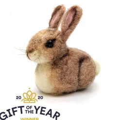 The Crafty Kit Co. Baby Bunny Needle Felting Kit- Crafts