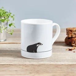 Jin Designs Badger Mug- Tea|Pets