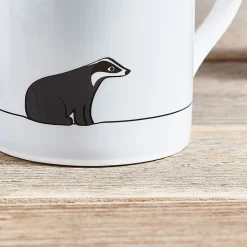 Jin Designs Badger Mug- Tea|Pets