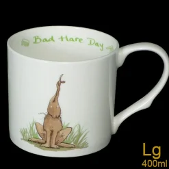 Two Bad Mice Bad Hare Day Large Mug- Tea|Whimsical