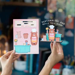 Dapple & Dot Bakery Bear Pop Out Card- Greeting Cards