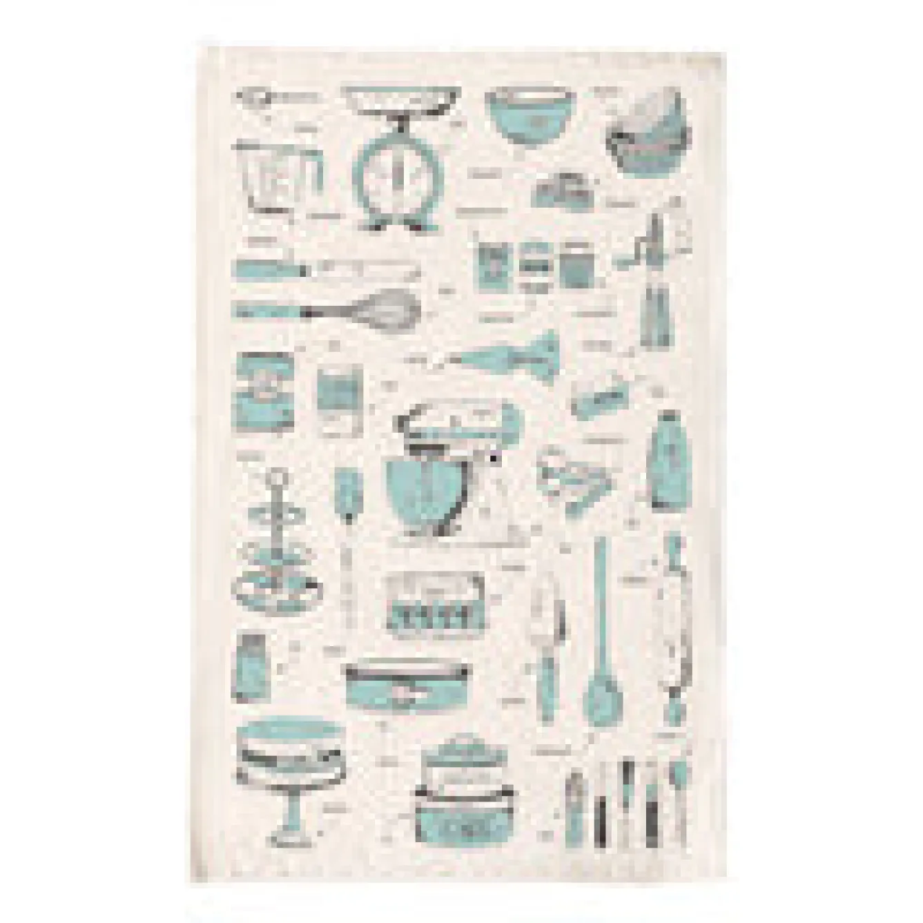 Victoria Eggs Baking Delights Tea Towel- Tea|Tea Towels