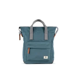 Ori London Bantry Airforce Blue Recycled Nylon Backpack - Small- Bags