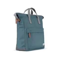 Ori London Bantry Airforce Blue Recycled Nylon Backpack - Small- Bags