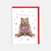 Lottie Murphy Bear Valentine's Card- Valentine's Day