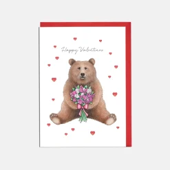 Lottie Murphy Bear Valentine's Card- Valentine's Day
