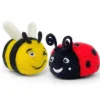 The Crafty Kit Co. Beastie Buddies Bee & Ladybird Needle Felting Craft Kit- Crafts|Children