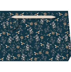 Toasted Crumpet Bee & Honeysuckle Noir Shopper Gift Bag- Stationery
