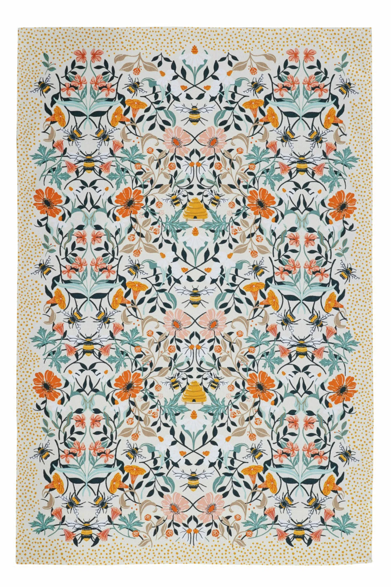 Ulster Weavers Bee Bloom Cotton Tea Towel- Tea|Tea Towels