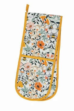 Ulster Weavers Bee Bloom Double Oven Glove- Oven Gloves/Mitts