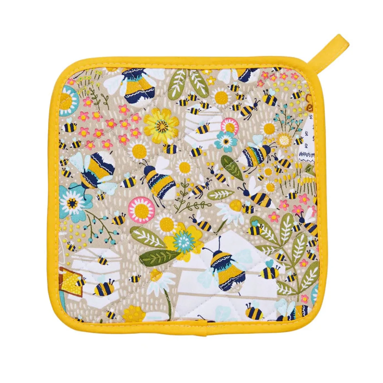 Ulster Weavers Bee Keeper Pot Mat- Pot Grabs