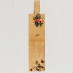 Selbrae Bee Long Oak Serving Paddle- Tea|Coasters
