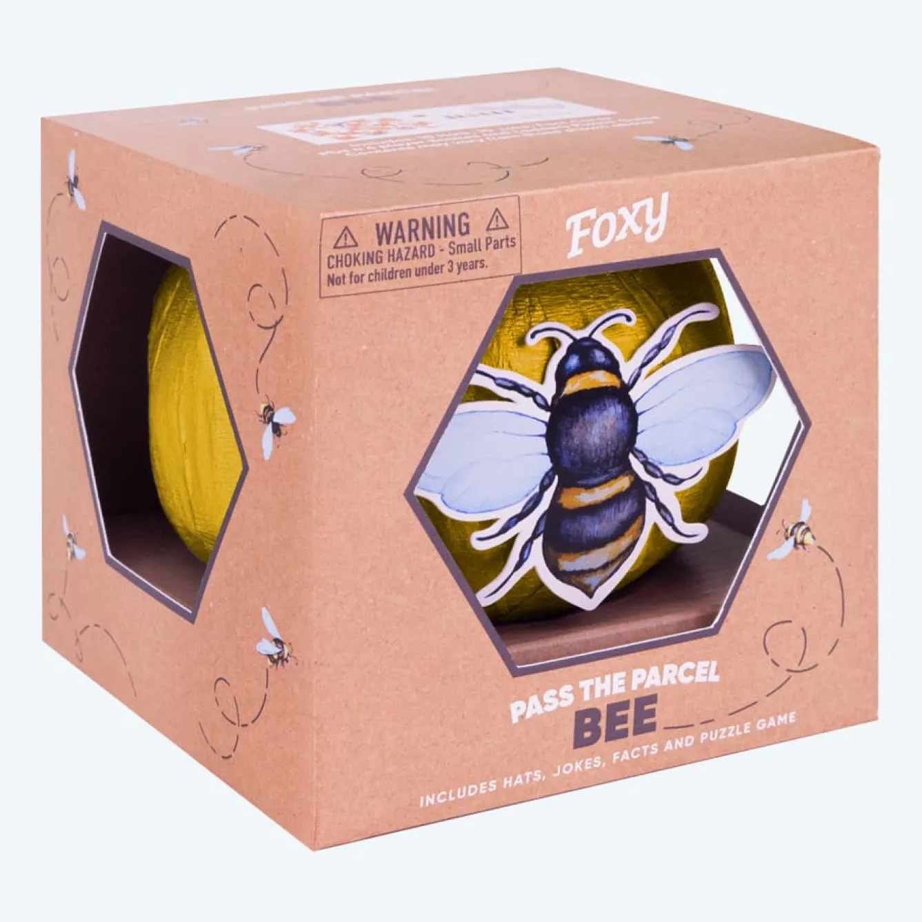 Christmas Bee Pass the Parcel Ball- Christmas Crackers|Christmas