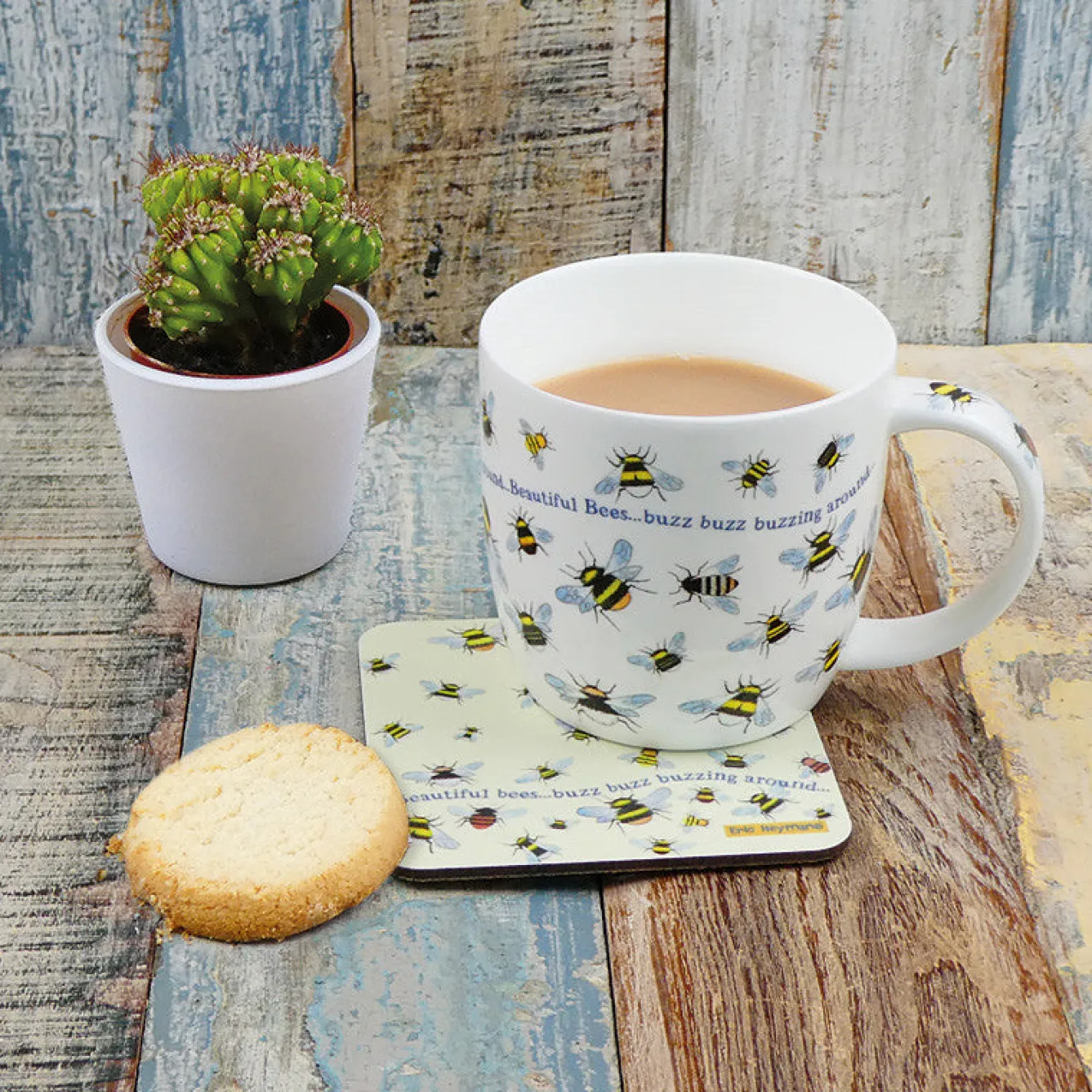 Emma Ball Bees Bone China Mug (Boxed)- Bees