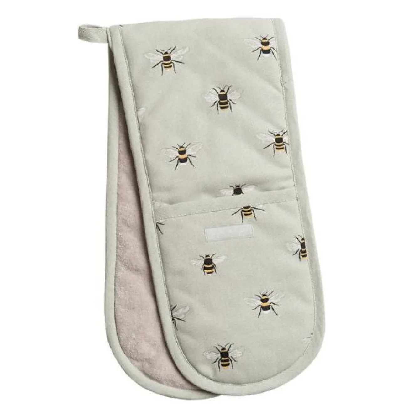 Sophie Allport Bees Double Oven Glove- Tea