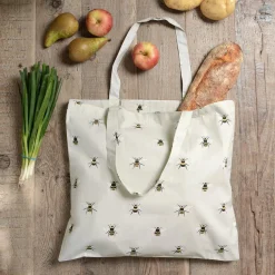 Sophie Allport Bees Folding Shopping Bag- Tea|Bags