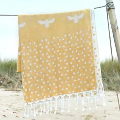 Sophie Allport Bees Hammam Towel- Umbrellas|Picnic