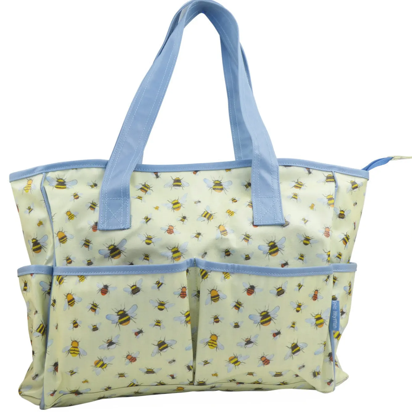 Emma Ball Bees Large Oilskin Pocket Bag- Crafts|Bags
