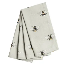Sophie Allport Bees Napkins - Set of 4- Tea