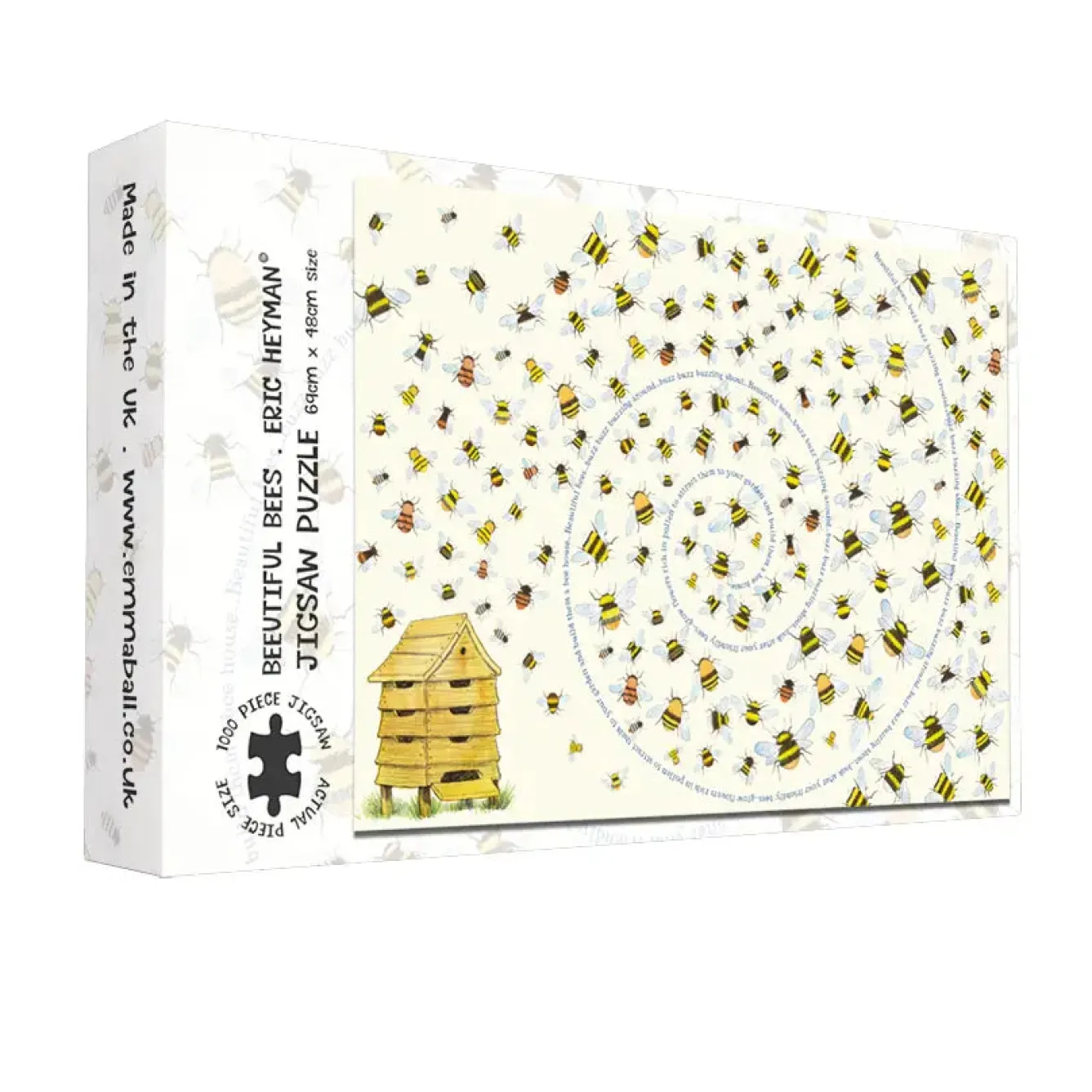 Emma Ball Bees 1000 Piece Jigsaw Puzzle- Puzzles