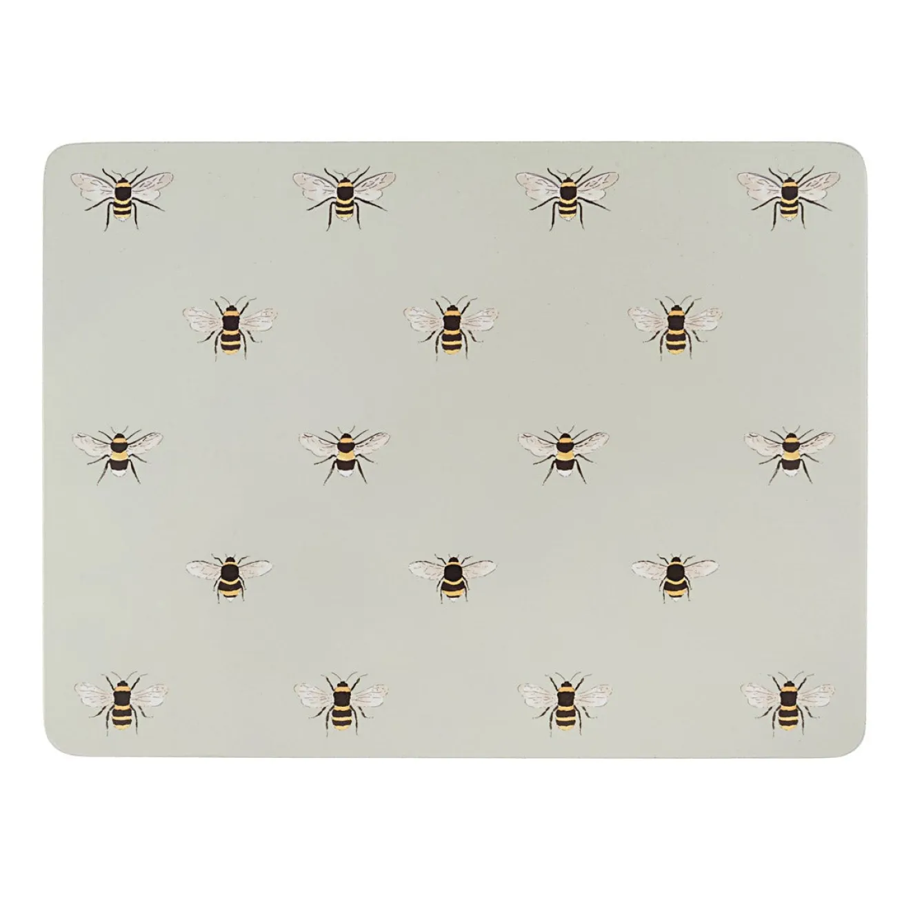 Sophie Allport Bees Placemats- Set of 4- Tea|Placemats